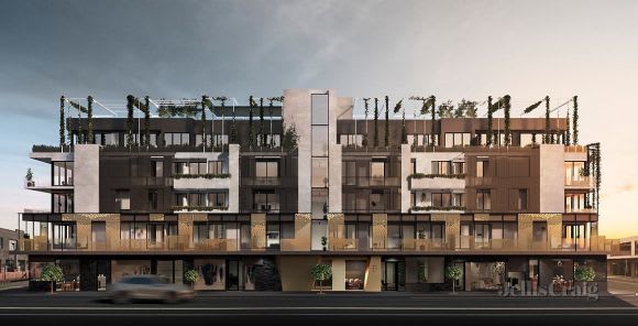The Finery is available for purchase. Image: Jellis Craig Comings and goings in Brunswick's engaged apartment market