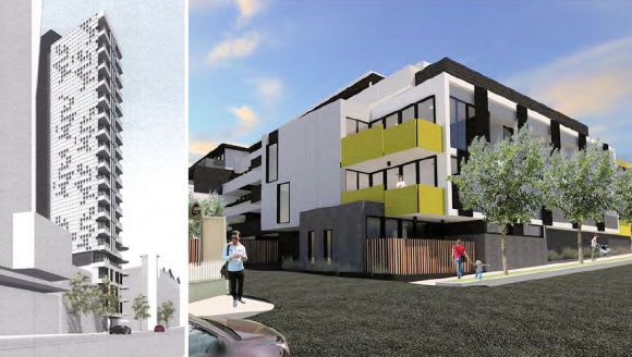 649 Chapel Street and Brunswick West's 350-364 Moreland Road Key residential projects gain approval