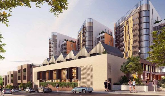 Waterloo Street perspective. Planning image: Scott Carver Balmain Leagues Club's development plans unveiled