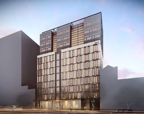 Berkeley Street will receive a new addition. Image: Icon Construction Urbanest's latest project revealed as Icon Construction scores another major build