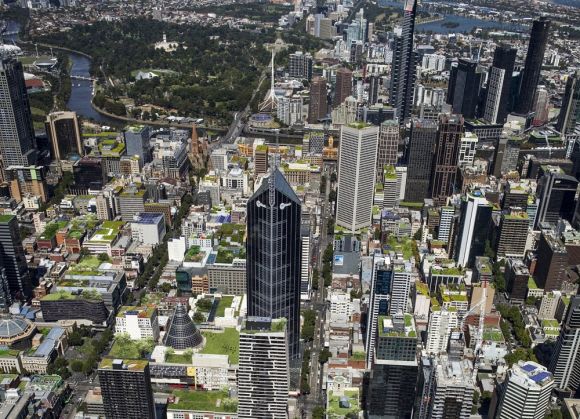 The potential for green roofs in the CBD. Image: CoM CoM launches two projects aimed at enhancing the CBD