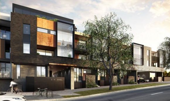 Knight Frank's render associated with the sales campaign The current state of play within Arden-Macaulay