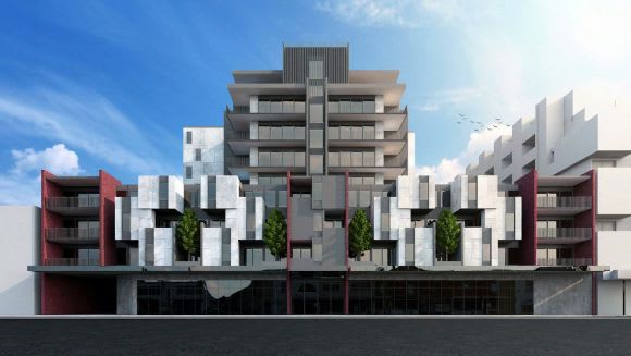 Buckley Street continues to garner residential attention. Planning image: KUD Footscray's churning apartment pipeline reaches 40 separate projects