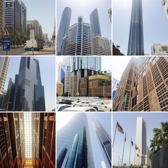 A montage of my first morning in Abu Dhabi Winter Escape Episode I: Abu Dhabi