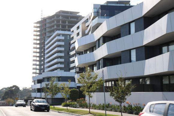 Marque Maribyrnong - image: Mark Baljak A snapshot of Melbourne's construction - June 2018