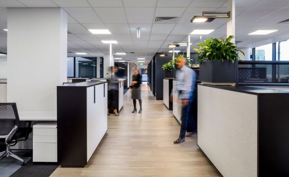 RPM Office Melbourne interior. Photo by Rachael Dere Designing for a mobile workforce: RPM's new head office by ROTHELOWMAN