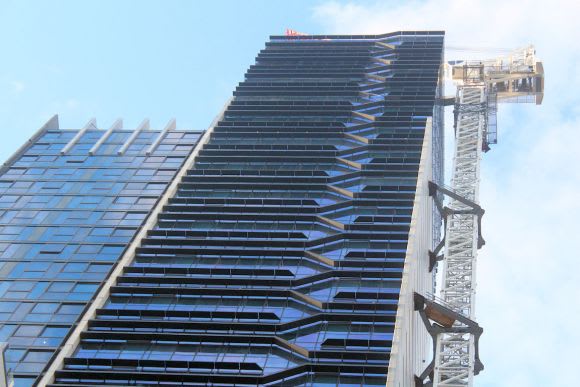 A recent shot of La Trobe Tower The changing face of Melbourne's northern CBD
