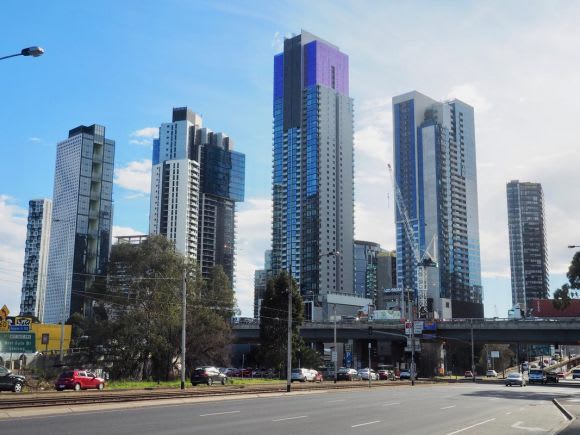 Imperium Hotel. Image: urban.com.au user redden Southbank Construction Overview - August 2018