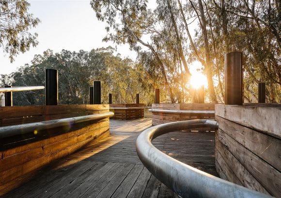 TERROIR's Koondrook Wharf was one of the award winning projects. Image: Adam Gibson The Victorian Architecture Awards 2018: Winners announced