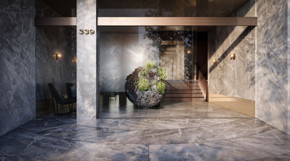 Lobby of Rockley Gardens The Hanging Gardens of South Yarra