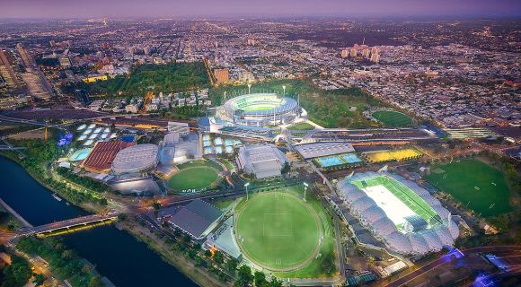 How the potential decking project may look. Image: MCG Trust MCG's decking proposal could be the catalyst for Fed Square East?