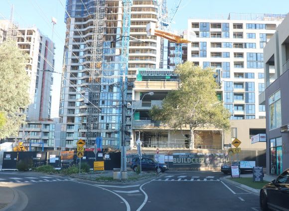 Former Moonee Ponds markets site - image originally posted by Mark Baljak A snapshot of Melbourne's construction - May 2018