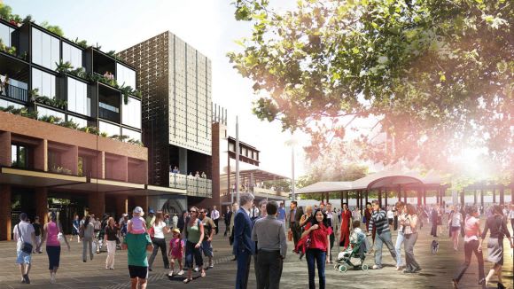 Concept image for Munro site as part of the QVMRP. Image: City of Melbourne My top 5 city changing projects