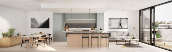 Newry Street living spaces. Image courtesy Wulff Projects Newry Street setting the standard for inner city townhouses