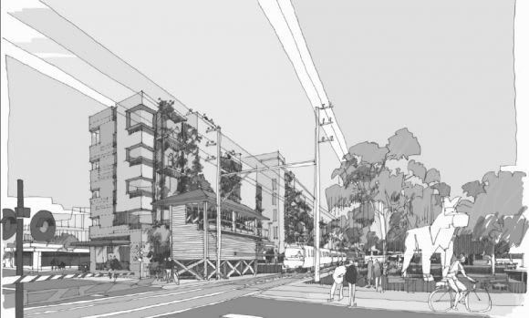 Nightingale 2.0 Station Street perspective. Image courtesy Six Degrees A closer look at Nightingale 2.0