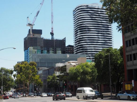 A snapshot of Melbourne's construction - March 2018