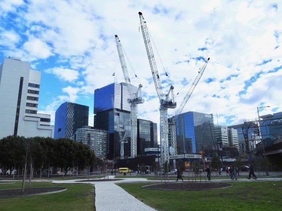 Melbourne Quarter - image originally posted by Urban.com.au user redden A snapshot of Melbourne's construction - August 2018
