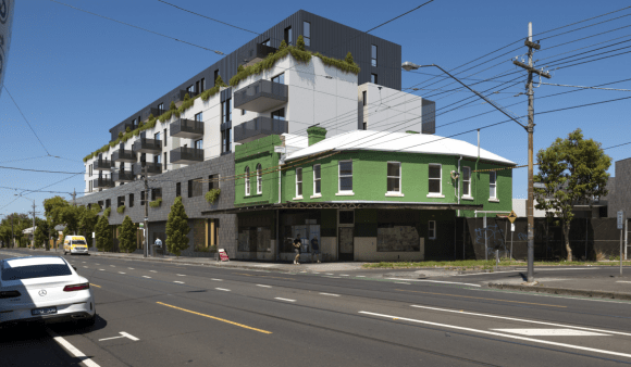 Looking south down Mt Alexander Road. Planning image: Carr Design & Pace Pace seeks to build mixed-use development in Ascot Vale