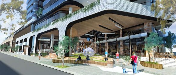The 13-storey over site development (OSD) to be developed above Ormond Station. Image: VicTrack On the right track: Ormond Place gets the green light