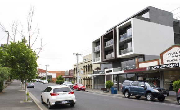 Rose Street has been subject to increased development activity. Image: Point Architects Essendon Station fast becoming a magnet for apartment developments