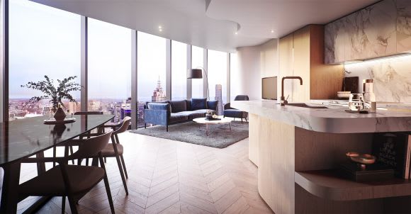 Sapphire By The Gardens apartment interior. Image: SP Setia The X factor - 308 Exhibition set to join the Carlton Gardens line up