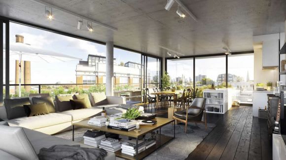 Interiors of Stanley Street apartments in Collingwood. Image: Warren and Mahoney Spotlight on Warren and Mahoney with Nick Deans