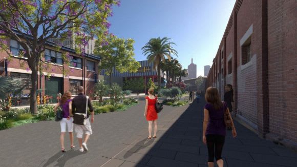 City of Melbourne's Southbank Boulevard rejuvenation. Image: City of Melbourne Melbourne Square to add some much needed green infrastructure to Southbank