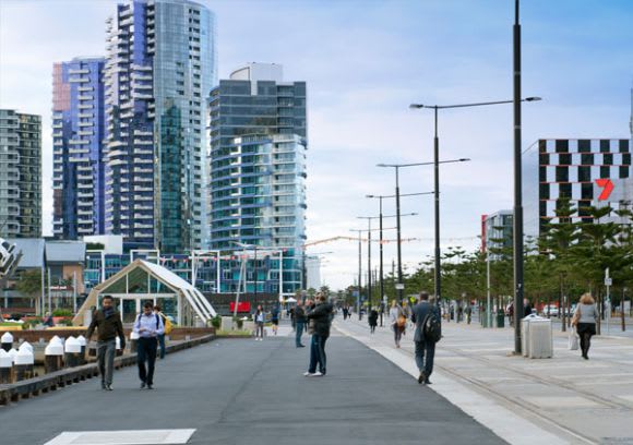 Harbour Esplanade. © Places Victoria Places Victoria submits Harbour Esplanade Masterplan