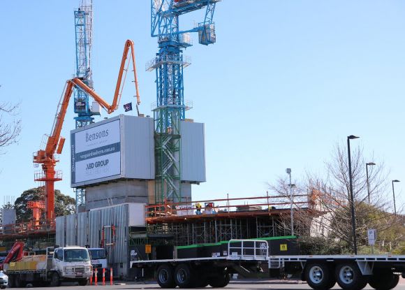 Image by Mark Baljak, originally posted 04/09/2017 The state of construction in Melbourne - mid September 2017