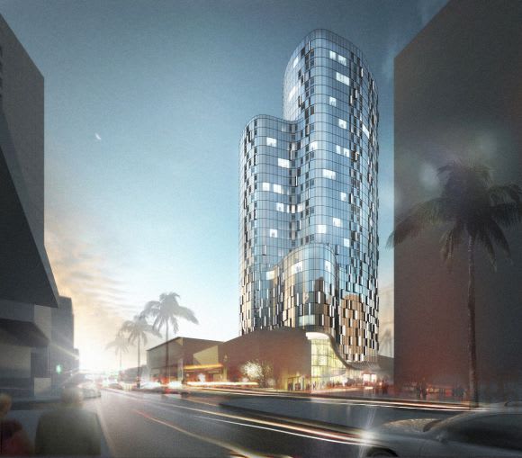 DKO's 37-storey mixed use tower at 3-43 Waterfront Way. Image courtesy of DKO. DKO and designing Docklands