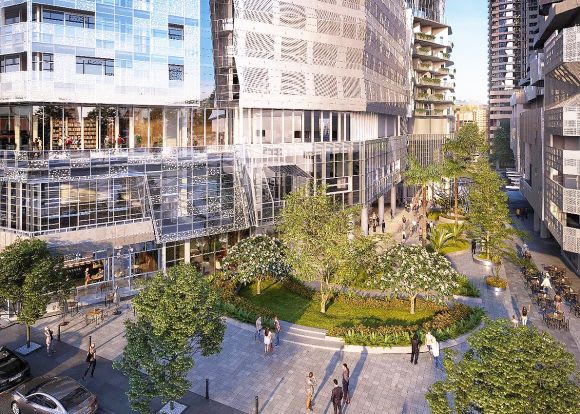 The Park Release draws on its location adjacent to West Side Place's central park. Image: Far East Consortium The Final Stage of West Side Place released as construction ramps up on stage 01