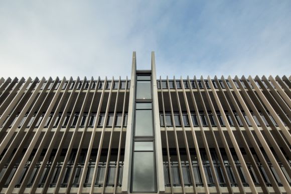 The upper veiled volume setback from Smith Street. Image courtesy ICD Property. ICD Property delivers its first project: YOU & I