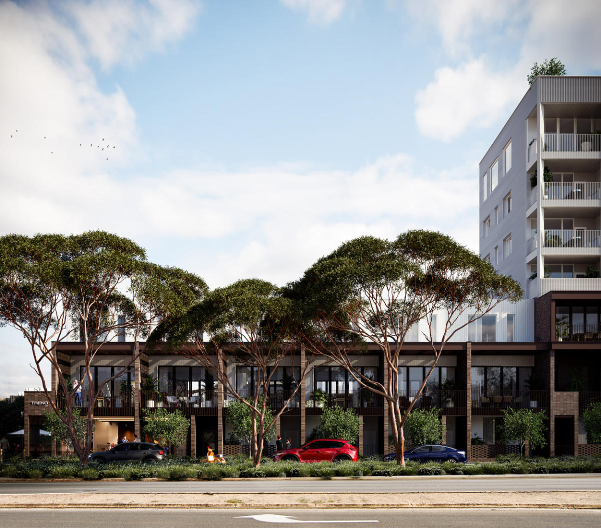 Treno, Mile End Treno, Mile End