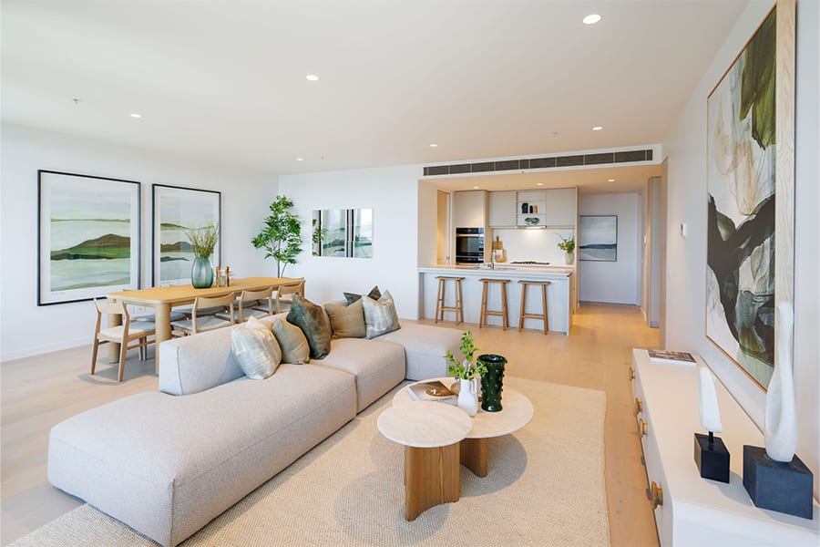 Merchant Apartments at Waterline Place, Williamstown.