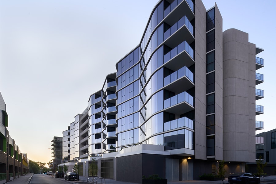 Merchant Apartments at Waterline Place, Williamstown.