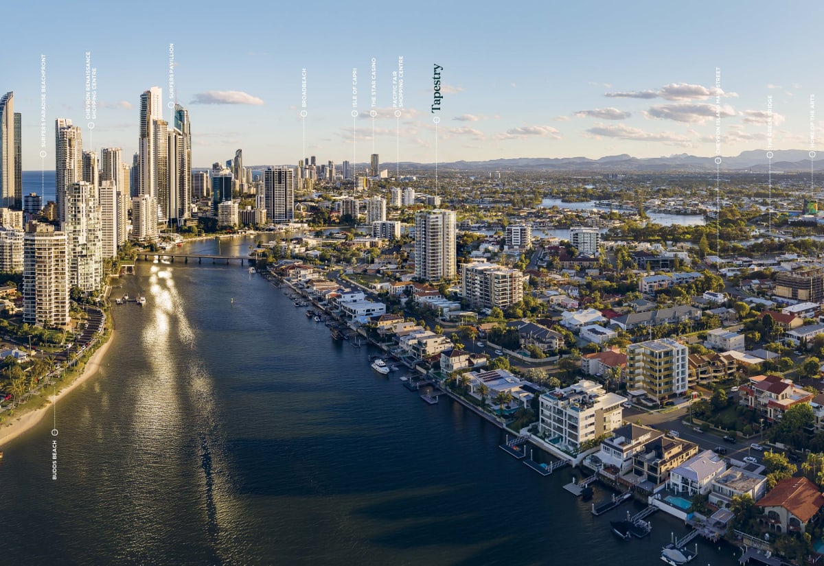 Tapestry, Chevron Island