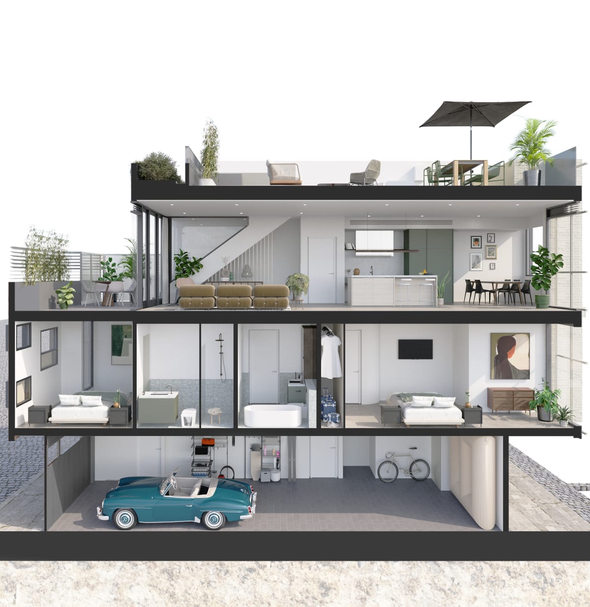 Bakehouse Terraces, Fitzroy North