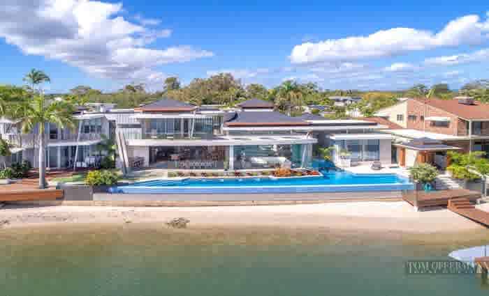 Noosaville riverfront house listed for $11.9 million