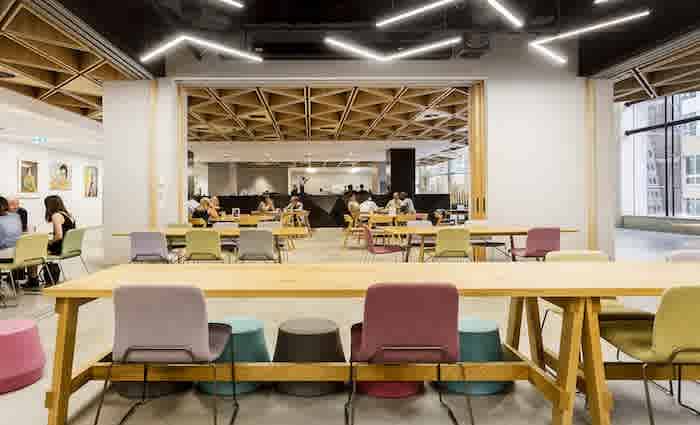 Tenants inspire new lobby at Charter Hall's 65 Berry Street, North Sydney