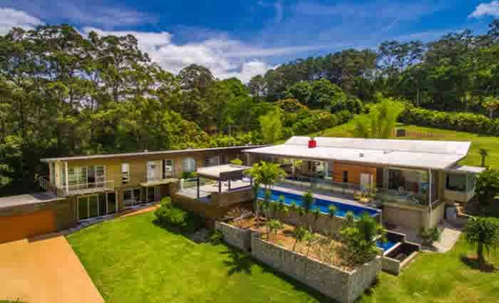 Eureka's six-star Ad Astra trophy home listed in Byron Bay hinterland