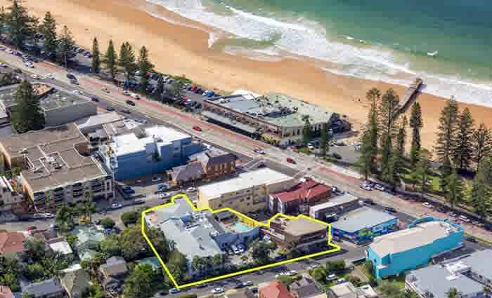 Two beachside properties on Sydney's Collaroy Beach on the market