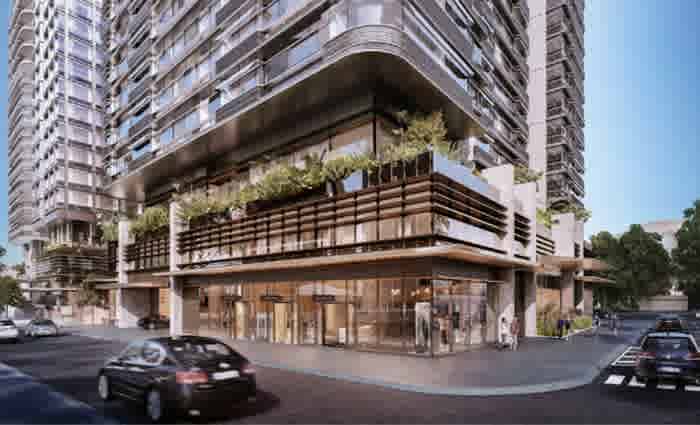 Duo construction begins at Central Park, Chippendale