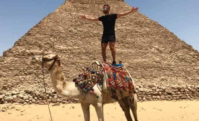 Sydney estate agents return from riding camels on their winter holiday break