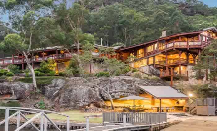 Hawkesbury River log cabin Sentry Rock sold to Louise Cordina