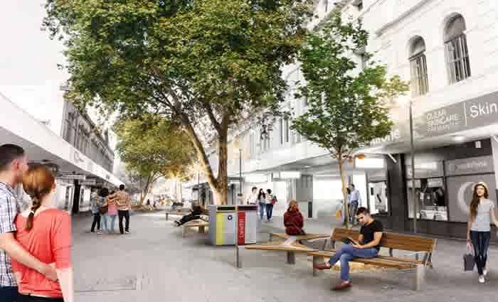 Fremantle's High Street Mall upgrade continues