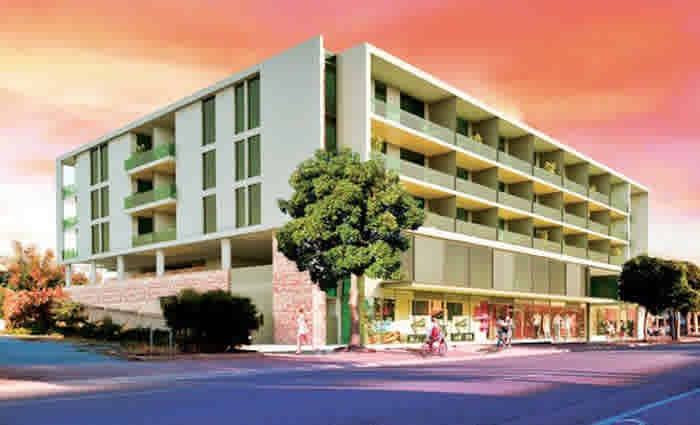 South Australia’s first timber apartment building under construction