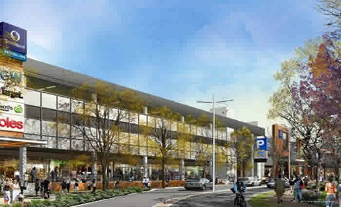 Wetherill Park shopping centre construction continues