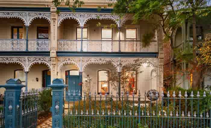 Modern Albert Park home with classical Victorian facade for sale