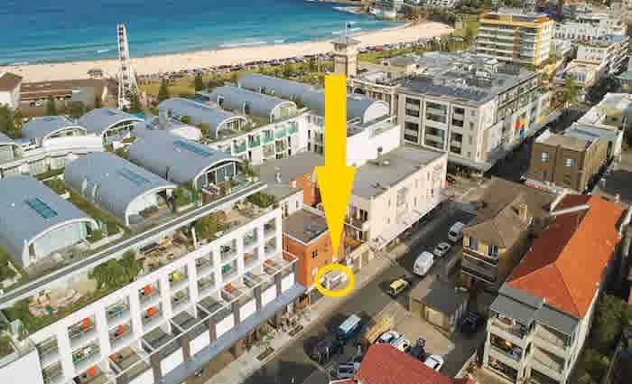 Retail asset near Bondi Beach listed for auction