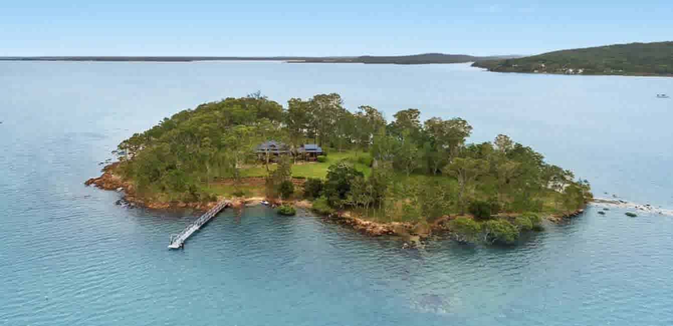 Garden Island near Port Stephens listed for sale for the second time